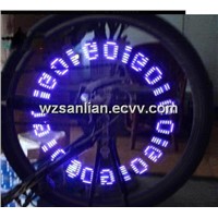 SL507 tyre flashing light, LED wheel bike light