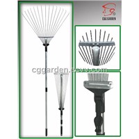 15 Teeth Garden Rake Adjustable steel rake 15-203