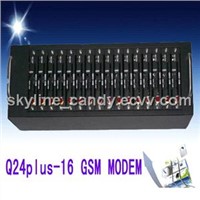 16 ports gsm sms modem wavecom module Q24plus