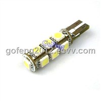 194 w5w Wedge / 161 Wide Lamp 13 SMD / 5050 SMD Blue T10 LED Light Bulbs