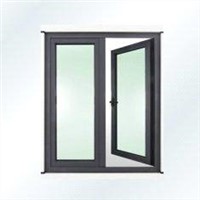 1.0mm - 1.2mm profile thickness fly screen brand new aluminum casement windows for villa