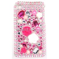 2012 latest fashionable 3D Crystal case for iphone