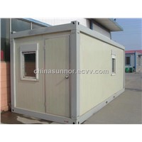 20ft or 40ft container houses, for living,school,office