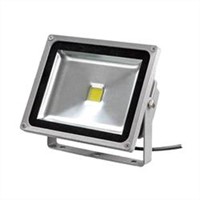 30W LED Floodlight with Aluminum Body, Tempered Glass Cover, 85 to 265V AC Voltage and 78Ra CRI