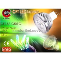 3W MR16 LED Spot light (CFT-SP-0303C)