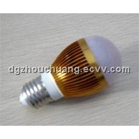 3w LED Bulb lamp with beautiful appearance,improve quality of life