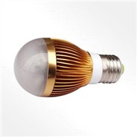 3w Led Bulb With E27 Base, 420v-260v Voltages And 30, 000h Lifespan