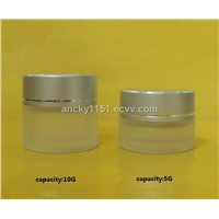 5-50g glass cream jars