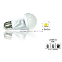 5w high power led bulb light