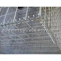 75x75mm gabion box with helical wire