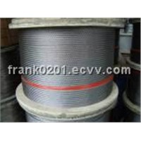 7x19 AISI 304/316 Stainless Steel Wire Rope EN12385-4 (DIN 3060)