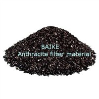 Anthracite filter material