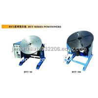 BYT-200 welding positioner (rotary table) with center hole