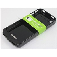 Backup battery case/external battery cover for iphone4/4s 1500mah