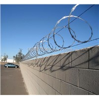 Blade barbed wire
