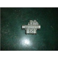 Custom precision machined components, ADC 12 aluminum Oil valve for Industrial