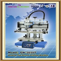 GW-2030T desktop flat screen printing machine