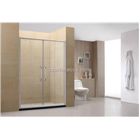 Double sliding shower door -D86