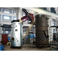 Electric Oil Exhaust Gas Vertical Marine Steam Heating Boiler