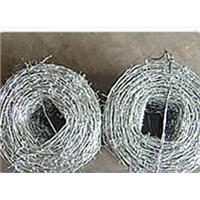 Galvanized  Barbed  Wire