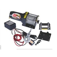 Gear reduction 2000 lb Cable ATV Electric Winch / Winches with mounting plate