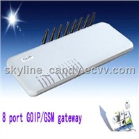 GoIP 8 Wireless GSM Gateway with SMS Server