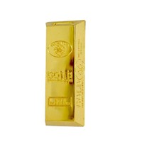 Golden bar  stick  style usb flash drive