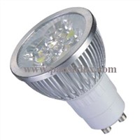 High Brightness 4x1W 4w Gu10 high power Led Lamp Light Bulb Spotlight