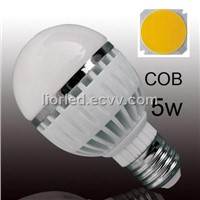 High Efficiency Ceramic COB 5w surface light source led bulbs