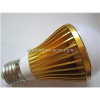 Hot sale LED goden body 5W E27 bulb for replacing 20-40W ordinary light