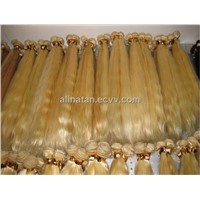 Indian remy human hair weft