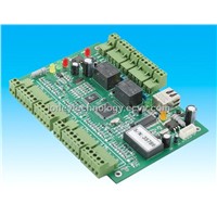 Internet TCP/IP Two Door Access Controller Board System