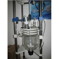 Jacketed Double layer lab Glass reactor BL-30L