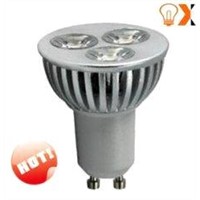 Low Energy 3W GU10 Indoor LED Spot Light Bulbs 2800k - 7500k, 59mm * 50mm (H*W)