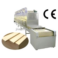Microwave drying & disinsectization machinery for wood floor