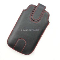Mobile Leather Case for iPhone 4/4G