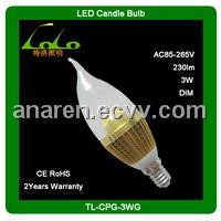 New item Crystal LED candle bulb E14