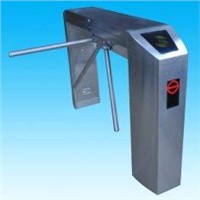 Outdoor security turnstile gate with 12V signal for  -10C to 50C
