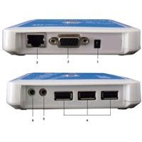 PC stations,Thin client With Three USB ports and Support 24 bit colour