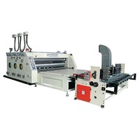 Package Automatic feeder printing and slotting machine