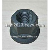 Phosphated grey hex nut