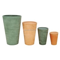 Plain round flower pot(SFT8004)