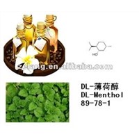 Plant Extract DL-Menthol 98% C10H20O CAS:89-78-1