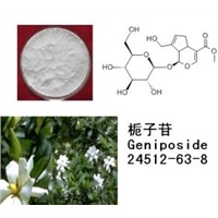 Plant Extract Geniposide 98% C17H24O10 CAS:24512-63-8