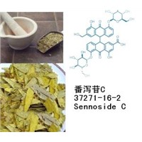 Plant Extract Sennoside C 98% C42H40O19 CAS:37271-16-2