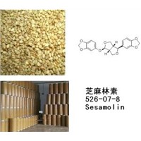 Plant Extract Sesamolin 98% C20H18O7 CAS:526-07-8