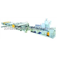 Plastic Hollow Gid Plates Extrusion Line