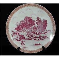 Porcelain Plate as Home decorative