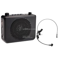 Portable Speech Amplifier with USB/TF slot FM radio