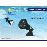 Powerful 1W 100 - 120V Marine Aquarium LED Spot Lights With White Bulbs